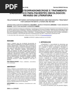 Relação Osteorradionecrose E Tratamento Endodôntico para Pacientes Oncológicos: Revisão de Literatura