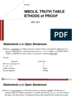 Logic and Methods of Proof