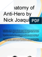 Anatomy of Anti-Hero by Nick Joaquin