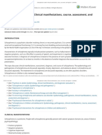 Schizophrenia in Adults - Clinical Manifestations, Course, Assessment, and Diagnosis - UpToDate