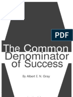 The Common: Denominator of Success