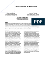 Crop Yield Prediction Using ML Algorithms