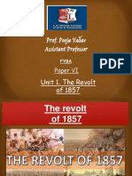 Revolt of 1857 - Ms. Pind