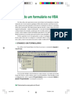 Criando Um Formulário No VBA