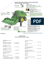 9650 STS 9750 STS Series Combines Filter Overview With Service Intervals and Capacities