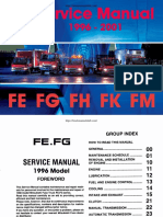 Mitsubishi Fuso 1996-2001 Service Manuals All Models (FE, FG, FH, FK, FM)