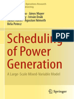 Scheduling of Power Generation