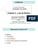 2 MEC102 Chap 2 Lois de Newton