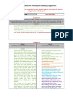 Av Script Sheet For History of Gaming Assignment