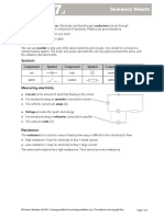 Electricity Revision