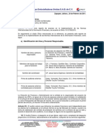 Plan de IFRS Pepsi