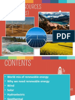 Renewable Energy Resources #8,9