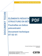 qb02 01 Document Technique dt02 01 Poutrelles en Beton Precontraint 180319