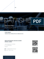 Nowy Moduł Igbt Ipm 7mbr35u4p120-50 35a 1200V Fuji Electric Datasheet