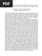 Resumo Critico Do Ebook Metodologia Da Pesquisa