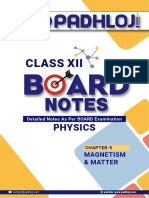 CH 5 Magnetism & Matter