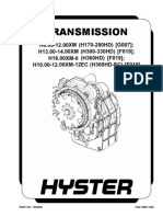 Hyster H10.00 Transmission