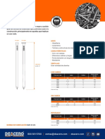 Clavo 2 5 Deacero Ficha Tecnica