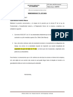 Memorandum - Personal