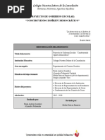 Proyecto de Gobierno Escolar