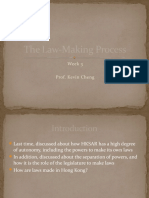 The Law-Making Process