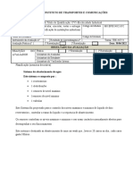 Instituto de Transportes E Comunicações: Data: 30/06/2022