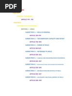 Succession Outline