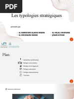 Présentation Sur Les Typologies Stratégiques