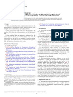 Bond Strength of Thermoplastic Traffic Marking Materials: Standard Test Method For