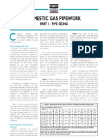 Domestic Gas Planning and Sizing