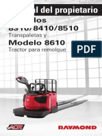 Modelos 8310/8410/8510 Modelo 8610: Manual Del Propietario