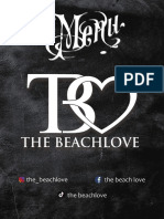 The Beach Love Menu