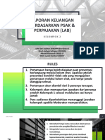 Bagi LAB LAPORAN KEUANGAN BERDASARKAN PSAK & PERPAJAKAN KELOMPOK 2