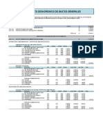 5.2 Presupuesto Desagregado de Gastos Generales Ioarr