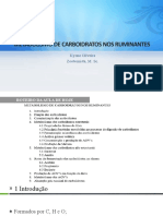 Metabolismo de Carboidratos Nos Ruminantes