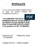 Chemistry Project Class 12