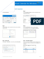 MS CheatSheet OutlookCalendarforWindows