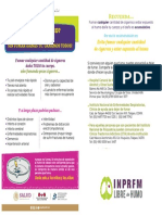 Flyer para No Fumadores