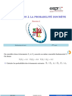 Exercice 2-Probabilité