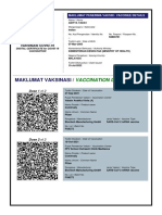 Maklumat Vaksinasi: Vaccination Details