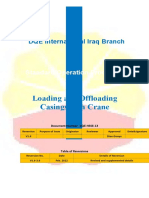 SOP-13-Loading and Offloading Casings With Crane