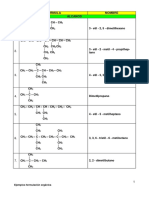 Formulación-Nomenclatura Organica