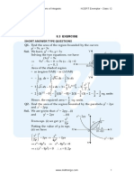 Ncert Exemplar Math Class 12 Chapter 08 Applications of Integrals