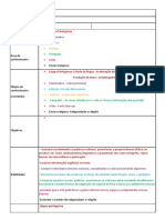 Plano Semanal Modelo