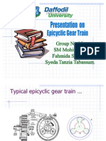 Epicyclic Gear Train