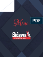 Sidewalk Menu - New