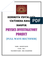 Jasleen - Physics Investigatory Project