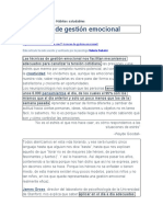 7 Técnicas de Gestión Emocional