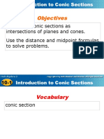 10-1 Intro To Conic Sections - Class