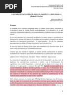 Contribuciones Al Debate Sobre El Objeto y La Identidad en Trabajo Social (9556)